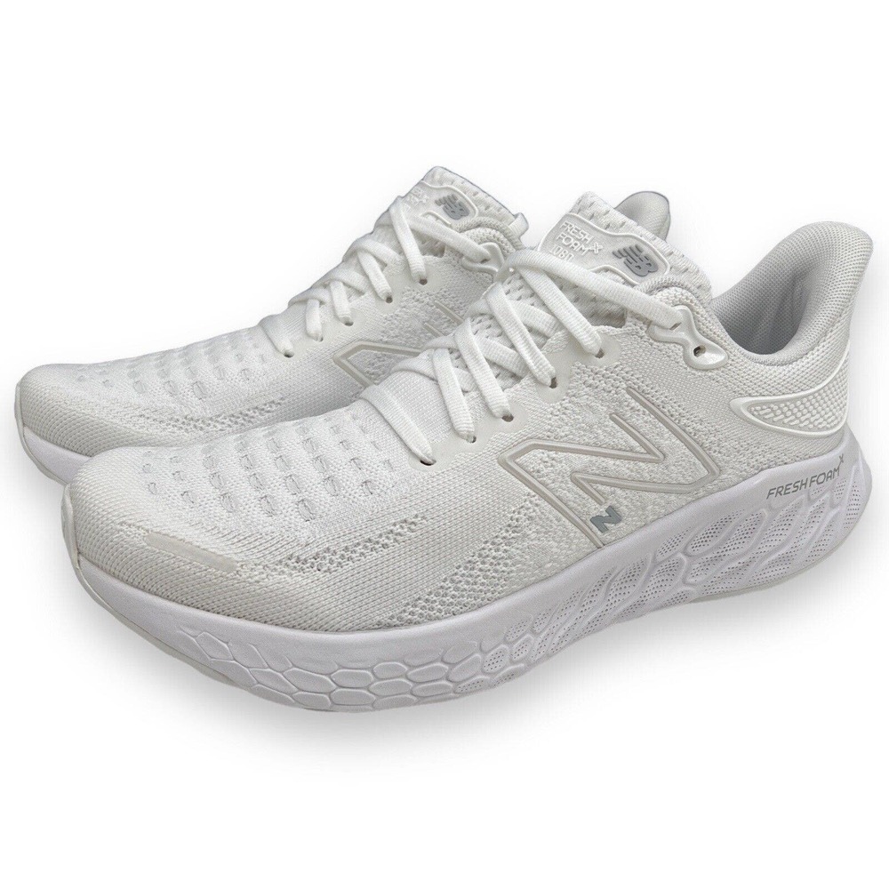 New Balance White Athletic Shoes